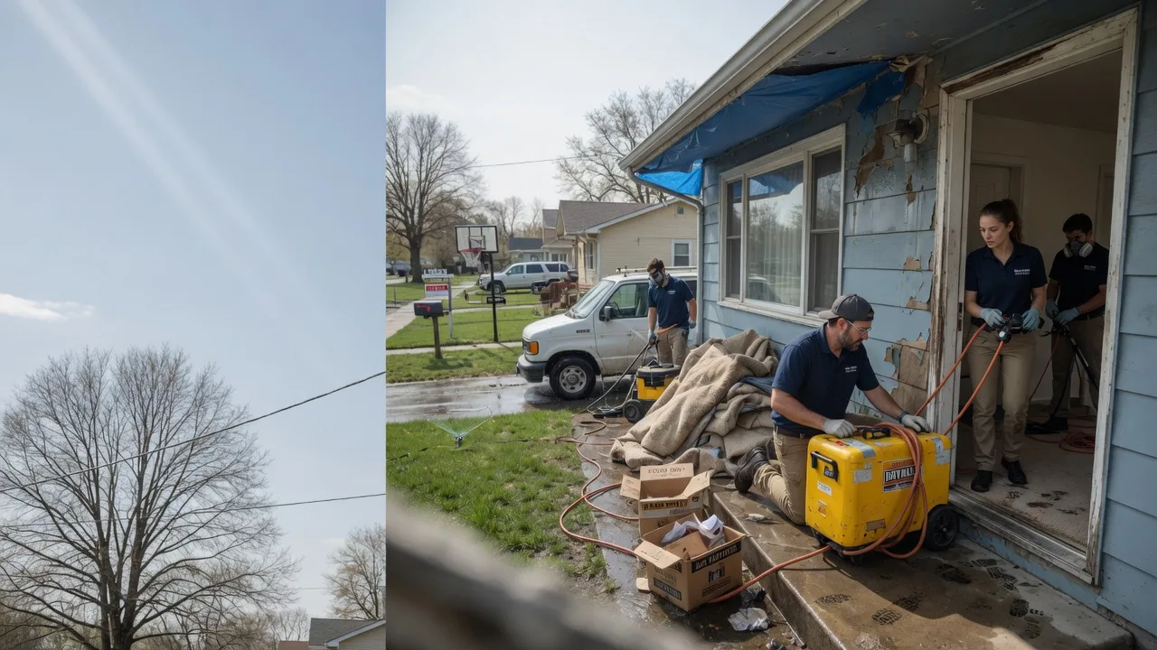 Basement Flood Cleanup in Blue River, KY near me